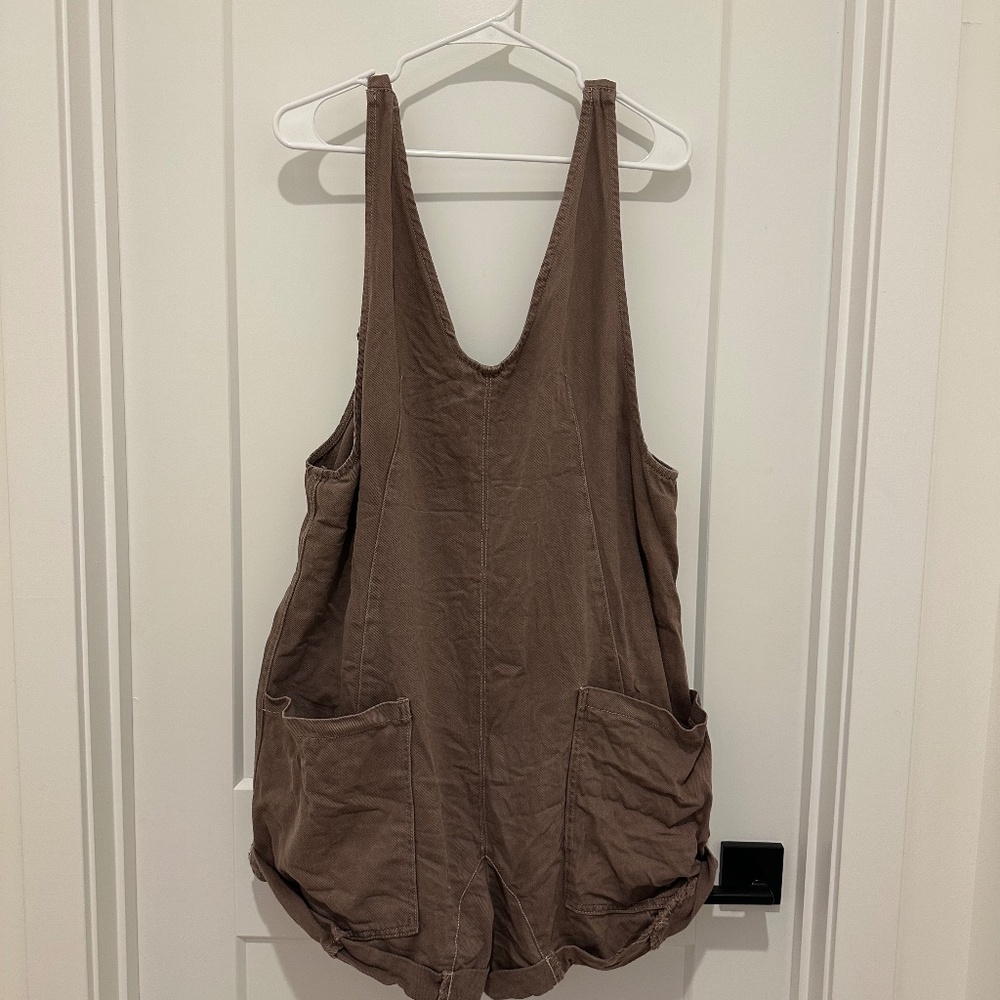 We The Free Brown Jumpsuit